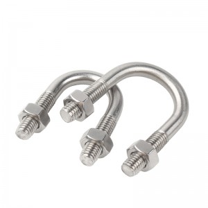 Roesvrye staal A2-70 A4-80 SS201 SS304 SS316 DIN3570 U BOURTE