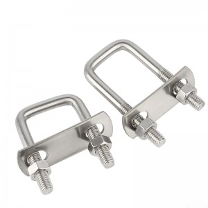 Roesvrye staal A2-70 A4-80 SS201 SS304 SS316 DIN3570 U BOURTE
