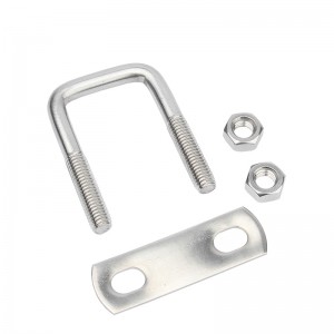 Roesvrye staal A2-70 A4-80 SS201 SS304 SS316 DIN3570 U BOURTE