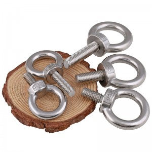 Vlekvrye staal A2-70 A4-80 SS201 SS304 SS316 DIN580 Oogbolle