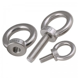 Stainless Steel A2-70 A4-80 SS201 SS304 SS316 DIN580 Eye Bols