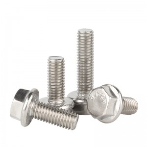 Stainless Steel A2-70 A4-80 SS201 SS304 SS316 DIN6921 Flange Bolts