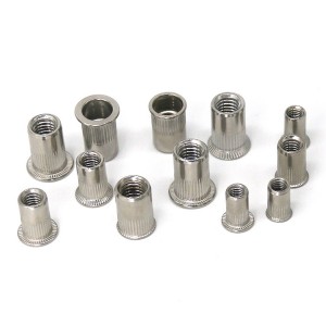 Stainless Steel A2-70 A4-80 SS201 SS304 SS316 DIN7340 Rivet Nuts