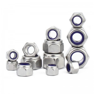 Stainless Steel A2-70 A4-80 SS201 SS304 SS316 DIN982 DIN985 Nylon Lock Nuts Nylock Nuts