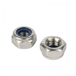 สแตนเลส A2-70 A4-80 SS201 SS304 SS316 DIN982 DIN985 ไนลอนล็อคถั่ว Nylock Nuts