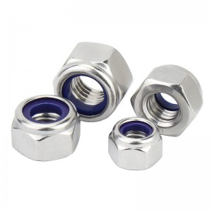 Stainless Steel A2-70 A4-80 SS201 SS304 SS316 DIN982 DIN985 Nylon Lock Nuts Nylock Nuts