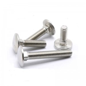 Stainless Steel SS201 SS304 SS316 A2-70 A4-80 DIN603 Carriage Bolts