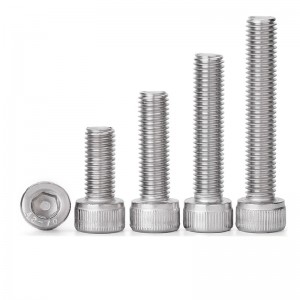 Stainless Steel SS201 SS304 SS316 A2-70 A4-80 DIN912 Allen Bolts