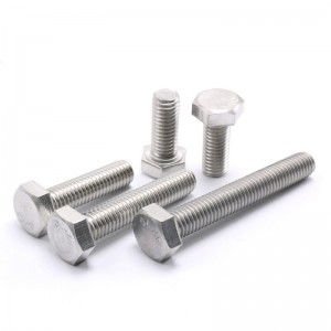 Stainless Steel SS201 SS304 SS316 A2-70 A4-80 Hex Bolts