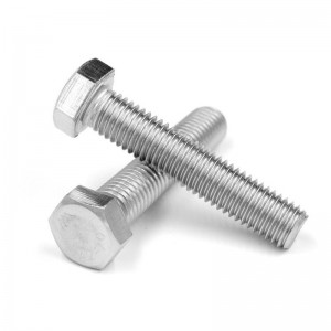 Stainless Steel SS201 SS304 SS316 A2-70 A4-80 Hex Bolts