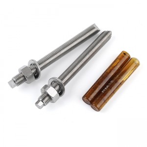 304 Bu lông neo hóa chất bằng thép không gỉ