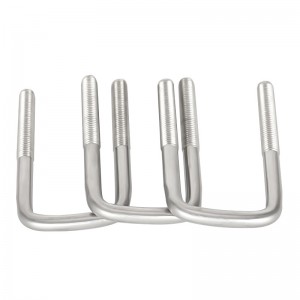 High Strength Grade Stainless Steel U-Bolts Square Bends ASME