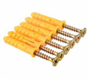 Small Yellow Croaker Plastic Expansion Bolt Stainless Steel 201 Self tapping Screw Plastic Expansion Screw