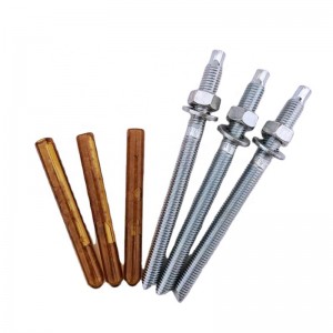 High strength chemical anchor bolt galvanized Anchoring fixed anchor bolts for fixed buildings