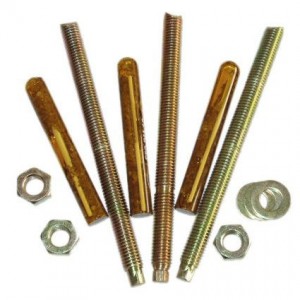 High strength stainless steel chemical anchor bolt Hot dip galvanizing and color plating bolt