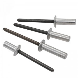 Rivet bolts Φ3.2-Φ6.4 Closed-end flat round head blind rivets Aluminum iron material